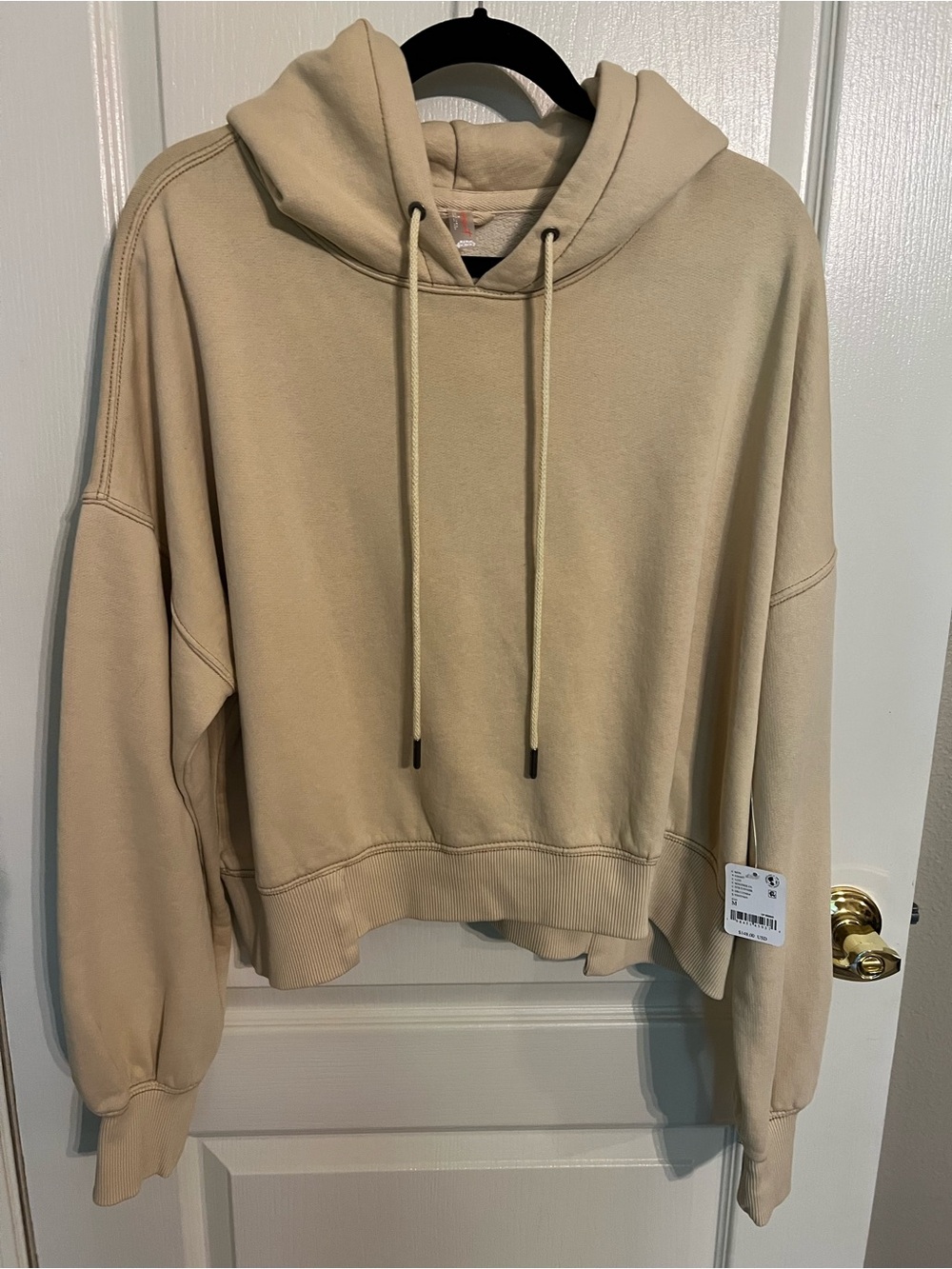 Free People Movement Undefeated Set (Hoodie Only) In Ivory NWT Size M